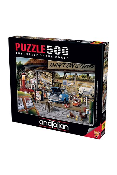 Anatolian Puzzle 500 Piece Jigsaw Puzzle - Garage 3571