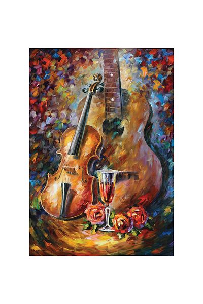 Anatolian Puzzle 500 Piece Jigsaw Puzzle - Guitar and Violin 3620
