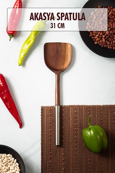 AC BOX Acacia Serving Spatula & Presentation Spatula