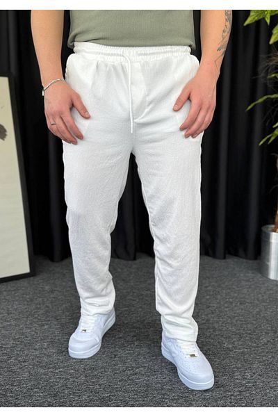 VOGUEMET ✅   Bürümcük Fabric Men's Sweatpants - Ideal for Casual and Stylish Use