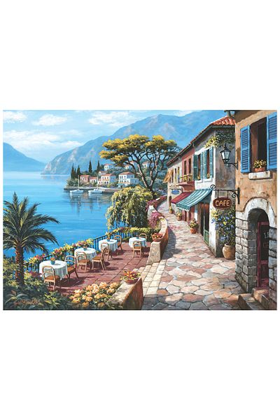 Anatolian Puzzle 1000 Piece Jigsaw Puzzle - Terrace Cafe Ii 3085
