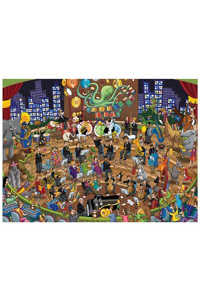 Anatolian Puzzle 1000 Piece Jigsaw Puzzle - Sympatic Concert 1090