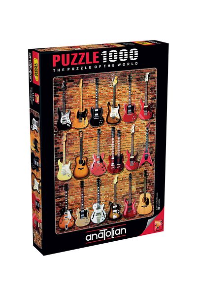 Anatolian Puzzle 1000 Piece Jigsaw Puzzle - Guitar Collection 1116