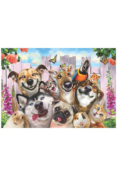 Anatolian Puzzle 500 Piece Jigsaw Puzzle - Selfie with Friends 3584