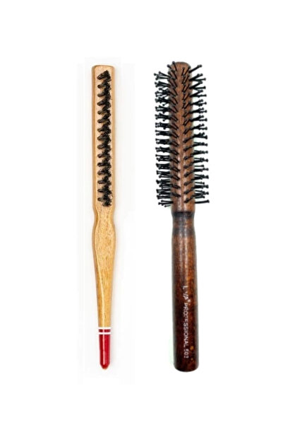 CT STONES Liva 503& 690 Professional Fireproof Set Bun Hair Brush-2 Pack
