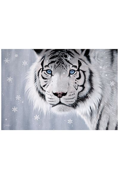 Anatolian Puzzle 500 Piece Jigsaw Puzzle - White Tiger 3613