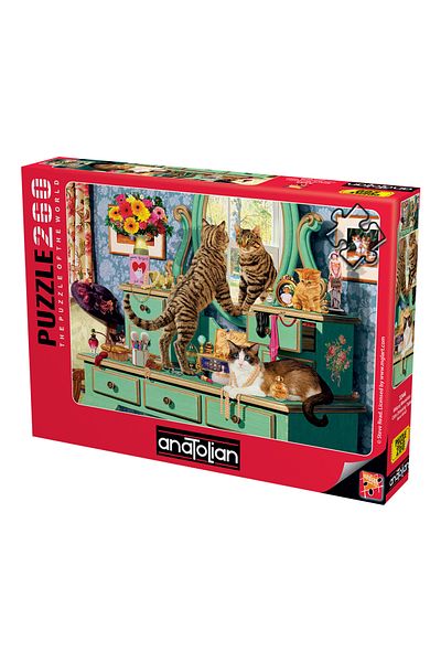 Anatolian Puzzle 260 Piece XL Jigsaw Puzzle - Makeup Enthusiasts 3344