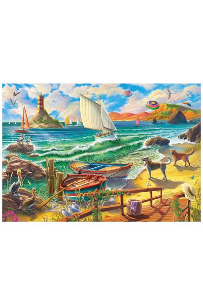 Anatolian Puzzle 500 Piece Jigsaw Puzzle - Sea Effect 3628