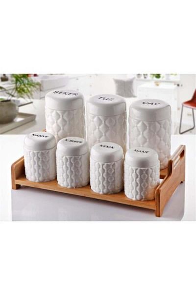 Vexahome 7-Piece Spice Set with Stand