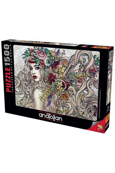 Anatolian Puzzle 1500 Piece Jigsaw Puzzle - Power of Flowers 4549