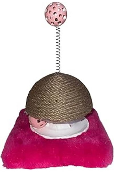 Mu Art Aee ®   Tower of Tracks Interactive Toy with Catnip and Scratching Ball
