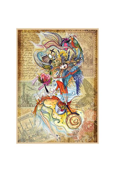 Anatolian Puzzle 1500 Piece Jigsaw Puzzle - Wandering Gypsy Girl 4560