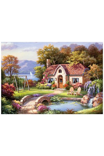Anatolian Puzzle 1500 Piece Jigsaw Puzzle - Stone Bridge Mansion 4559