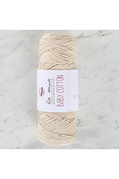 N&M STORE La Mia Baby Cotton Cream Hand Knitting Lanyard - L002 - 33636