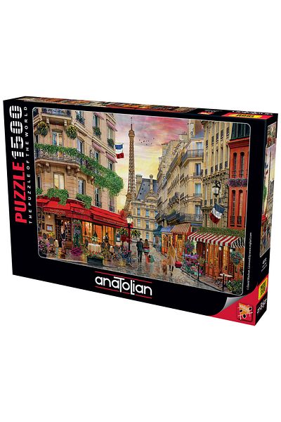 Anatolian Puzzle 1500 Piece Jigsaw Puzzle - Cafe Eiffel 4572