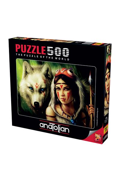 Anatolian Puzzle 500 Piece Jigsaw Puzzle - Warrior Princess 3600