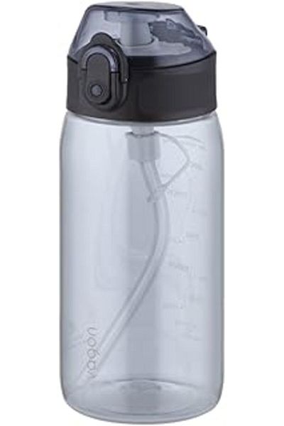 Hepta Collection Vagonlife -Produced by Uzspace- 450 ml Tritan Water Bottle with Straw (Not to Be Bit)