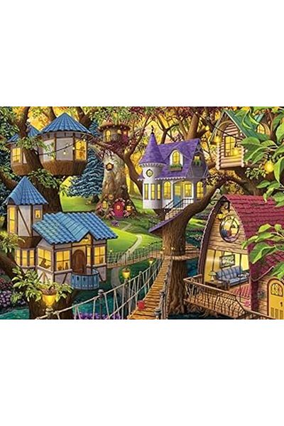 RAVENSBURGER 1500P Twilight in the Puz Trees Puzzle