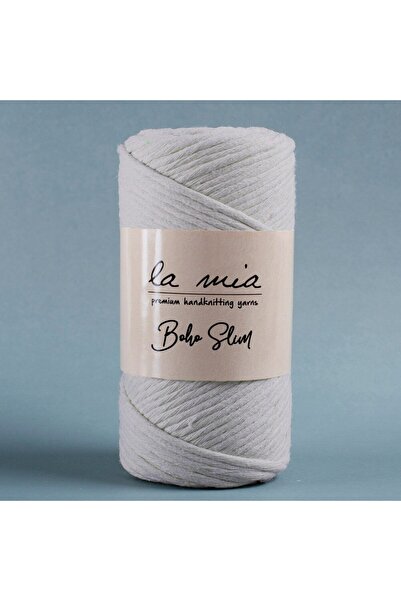 N&M STORE La Mia Boho Slim Cream Hand Knitting Lanyard -L002 - 34194