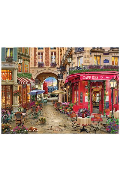 Anatolian Puzzle 1000 Piece Jigsaw Puzzle - Paris Cafe 1134