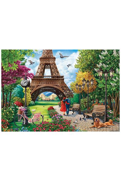 Anatolian Puzzle 500 Piece Jigsaw Puzzle - Paris Spring 3627