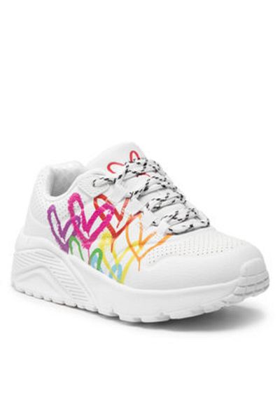 SKECHERS adidași pentru fete 314061L albi