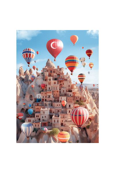 Anatolian Puzzle 1000 Piece Jigsaw Puzzle - Cappadocia 1167