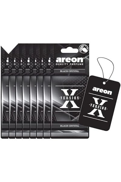 Areon - Air Freshener X Version Black Crystal - (Pack of 10)
