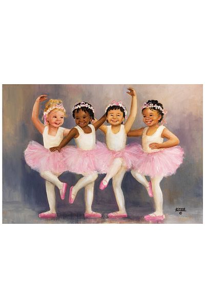 Anatolian Puzzle 500 Piece Jigsaw Puzzle - Little Ballerinas 3598