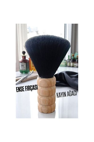 Ladesmedya Modacar Barber Nape Brush Hair Cleaning Brush - Barber Cleaning Brush - Hairdresser Barber Material