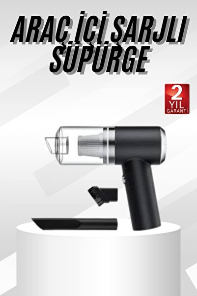Mestore Oto Araç Ev Taşınabilir El Tipi Süpürge Mini Araç Süpürgesi Vakumlu