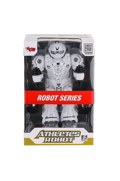 Vardem DF-6026 Işıklı ve Müzikli Hareketli Atletik Sporcu Robot -Vardem Oyuncak