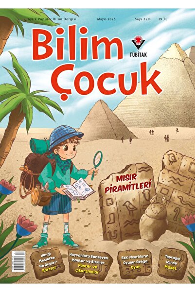 Tübitak Yayınları Bilim Çocuk Dergi Mayıs 2025 (7-12 yaş)