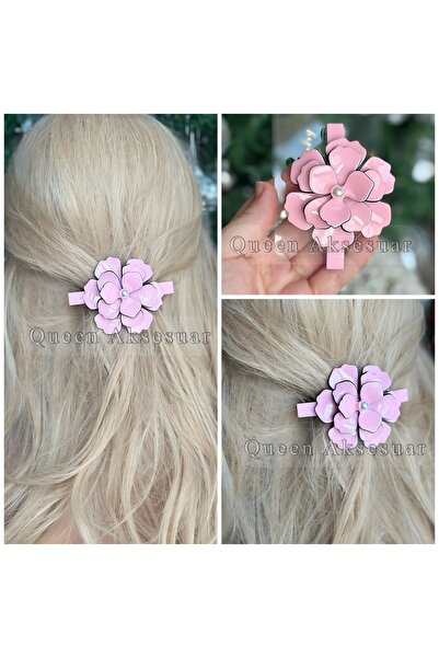 QUEEN AKSESUAR Moda de lux marca Camellia, agrafă automată franceză, cu flori...