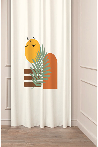 GREENDECOR ستارة خلفية أنيقة بتصميم بوهيمي على شكل ورقة شجر الشمس بتصميم خاص ...