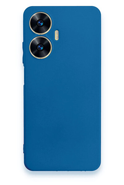 NewFace حافظة ريلمي C55 من السيليكون الأول - أزرق SPTGL
