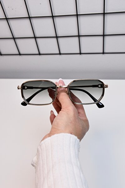 LOOKUP NEW 60 Ekartman Metal Square Rectangle Women Unisex Men Uv400 Protection Sunglasses