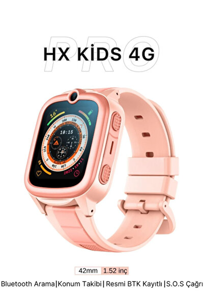 okeymag HX Kids 4G Pro Sim Kartlı Harvox Akıllı Çocuk Saati Gps Konum Takibi ...
