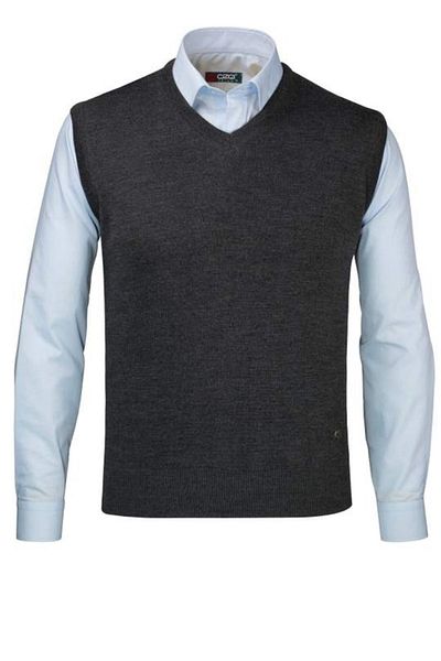 Çizgi Triko Men's V-Neck Knitwear Sweater 4241H Bgl-St04030