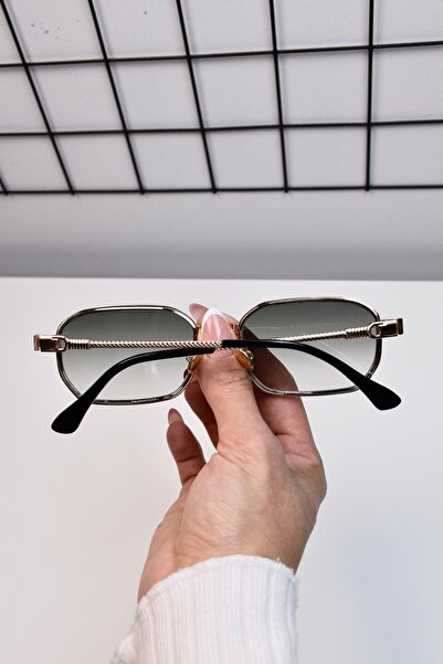 LOOKUP NEW 60 Ekartman Metal Square Rectangle Women Unisex Men Uv400 Protection Sunglasses