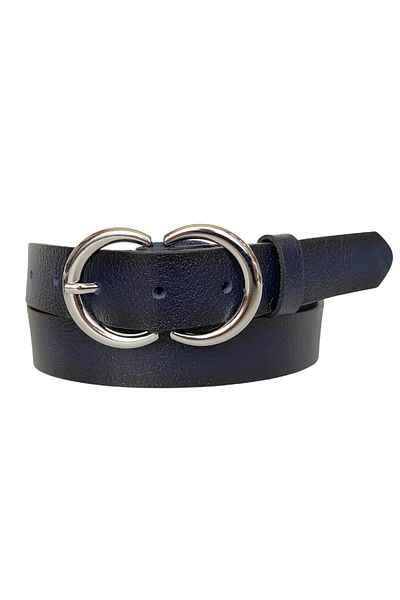 GoDeri 100% piele naturală argintiu C?Blunmarin curea subțire pentru femei cu cataramă, 3cm=3cm-kdn-06