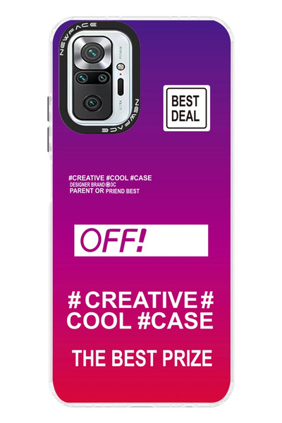 NewFace حافظة هاتف Xiaomi Redmi Note 10 Pro غطاء منقوش من Estoril - Estoril -...