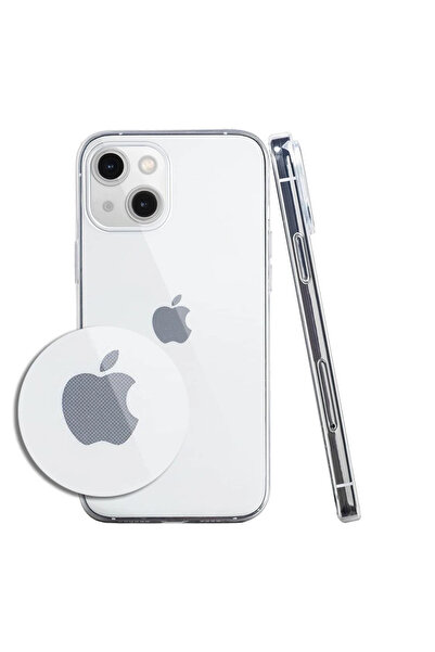 NewFace حافظة ايفون 13 سيليكون شفاف فاخر 1493423709