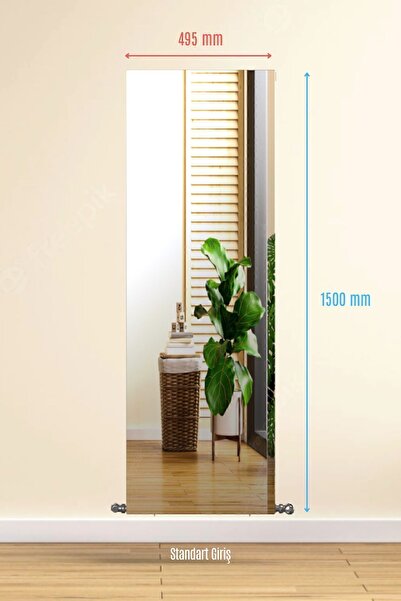 Aeon Radyatör Aynalı Alüminyum Radyatör 1500 X 495