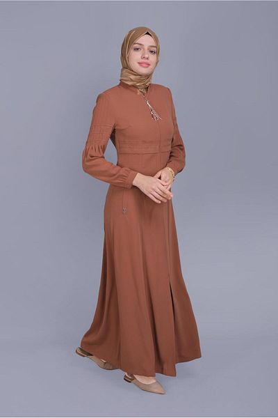Alvina 10214 Μοντέλο Διακοσμημένο με Κέντημα και Παραθύρων με φερμουάρ