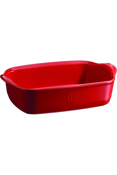 STOREMAX Jvnnastore Henry Baking Dish Rectangular 14 X 22 cm Red/Burgundy Trendyfr 646268