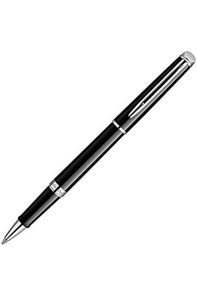 STOREMAX Ntwork Hemisphere Lake Black Chrome Design Rollerball Pen, Fine Nib, Black Ink Art 1087243