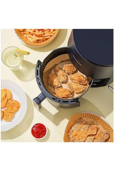 STOREMAX Ntwork Pieces Round Air Fryer Airfrayer Disposable Parchment Paper - 20 cm Art 108
