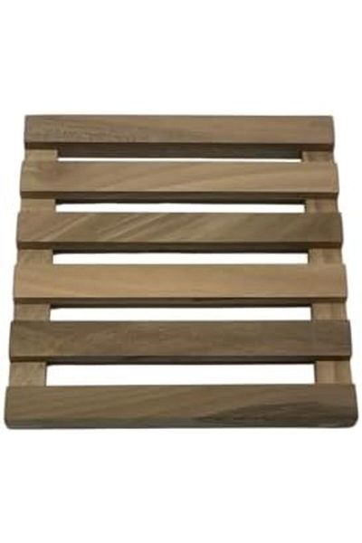 STOREMAX Ntwork Pot Pan Teapot Base for Tables Walnut Natural Wood Trivet Art 1087243