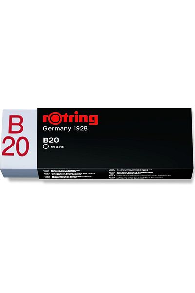 STOREMAX Muartshop Rapid B20 Pencil Eraser, Large Size, White 871301